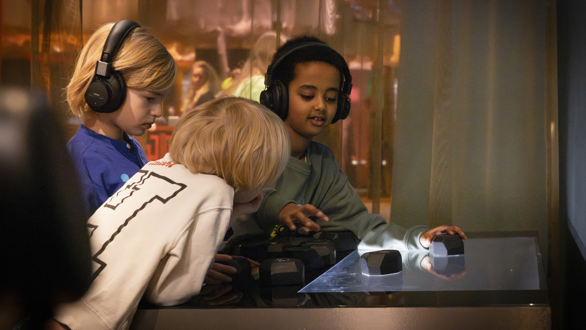 Barn på Etnografiska msueet