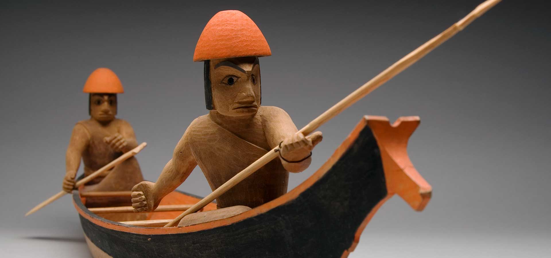 Föremål ur utställningen Nordvästkusten